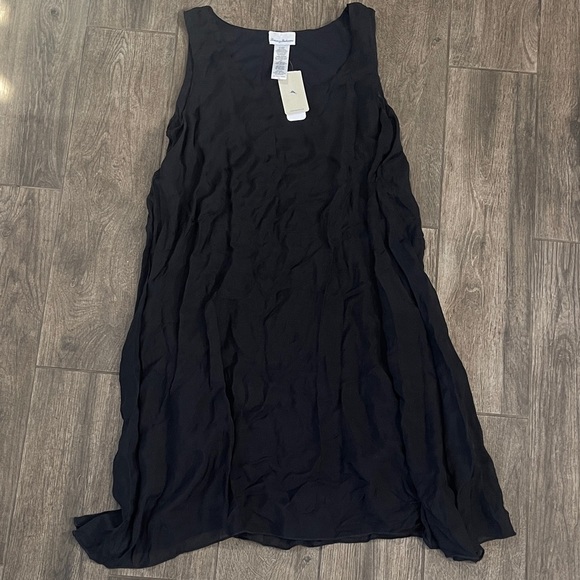 NWT Tommy Bahama Black Lanai Breeze Flowy Dress - Picture 2 of 5